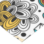 Crazy head tafelkleed (Gekanteld)