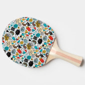 Crazy head tafeltennisbatje (Zijkant)