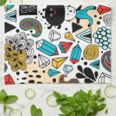 Crazy head theedoek (Gevouwen)