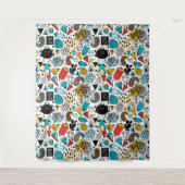 Crazy head wandkleed (Voorkant)