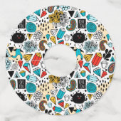 Crazy head wijnglaslabel (Voorkant)