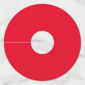 Crazy head wijnglaslabel (Achterkant)