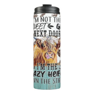 Crazy Heifer Thermosbeker