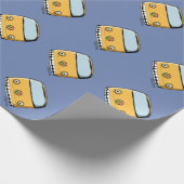 Crazy Hippi Bus Cadeaupapier (Hoek)