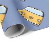 Crazy Hippi Bus Cadeaupapier (Rol Hoek)