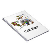 Crazy Home Brew Radio Shack Note Book Notitieboek (Rechterzijde)