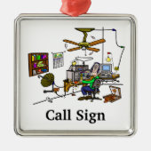 Crazy Home Brew Radio Shack Xmas Ornament (Voorkant)