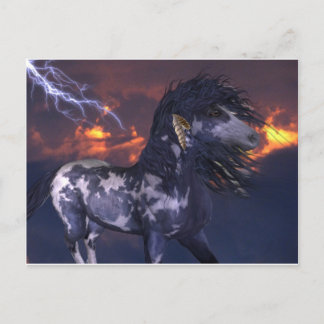 Crazy Horse Blue Briefkaart