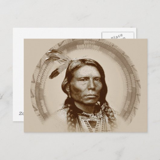 Crazy Horse Briefkaart (Voorkant / Achterkant)