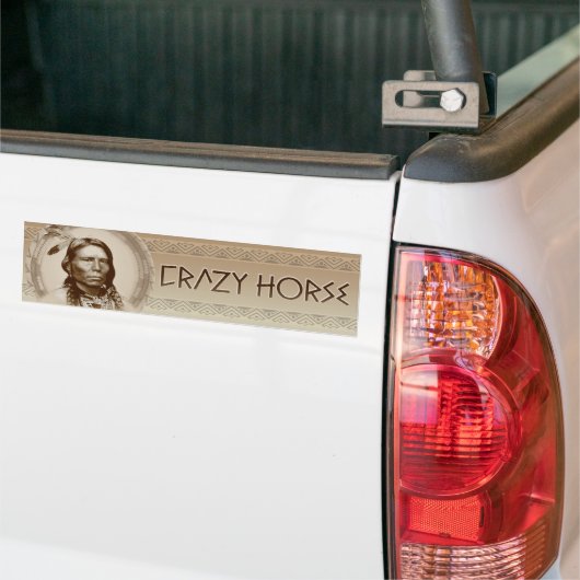 Crazy Horse Bumpersticker (Op Truck)