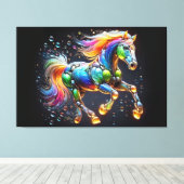 Crazy Horse Canvas Afdruk (Insitu (Houten vloer))