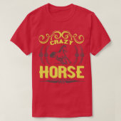 Crazy Horse Design T-shirt (Design voorkant)