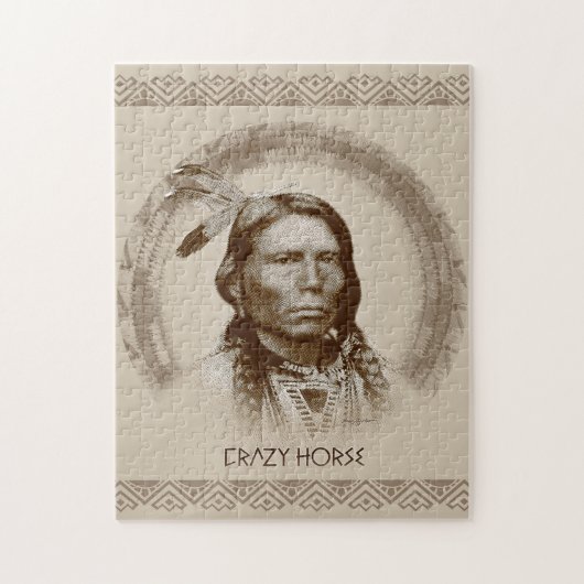 Crazy Horse Legpuzzel (Verticaal)
