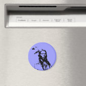 Crazy Horse Native American Magneet (Insitu (Vaatwasser))