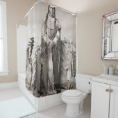 Crazy Horse Portrait Douchegordijn (In situ)