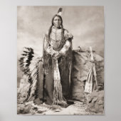 Crazy Horse Portrait Poster (Voorkant)
