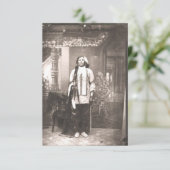 Crazy Horse Portrait Save The Date (Staand voorkant)