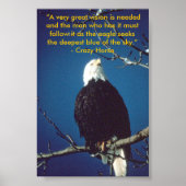 Crazy Horse quote poster (Voorkant)