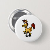 Crazy Horse Ronde Button 5,7 Cm (Voorkant /achterkant)