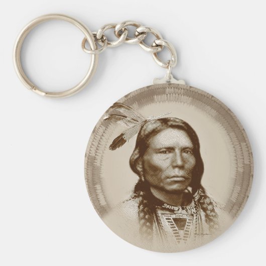 Crazy Horse Sleutelhanger (Voorkant)