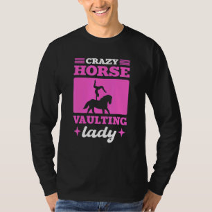 Crazy Horse Springen Dame Springen Acrobatiek T-shirt