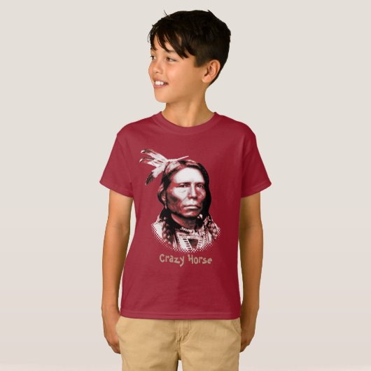 Crazy Horse T-shirt (Voorkant volledig)