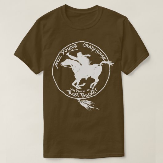 Crazy Horse T-shirt (Design voorkant)