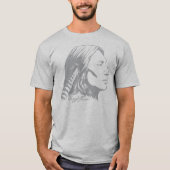 Crazy Horse War Paint T-shirt (Voorkant)