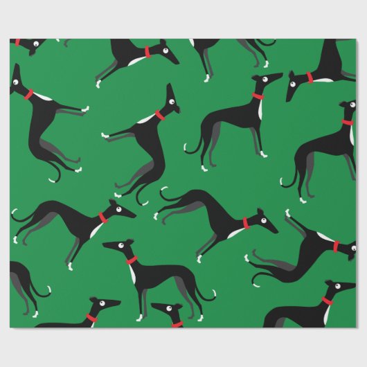 Crazy Hounds Cadeaupapier (Vlak)