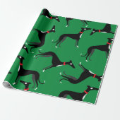 Crazy Hounds Cadeaupapier (Uitgerold)