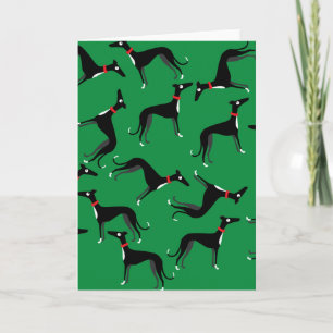 Crazy Hounds Feestdagen Kaart