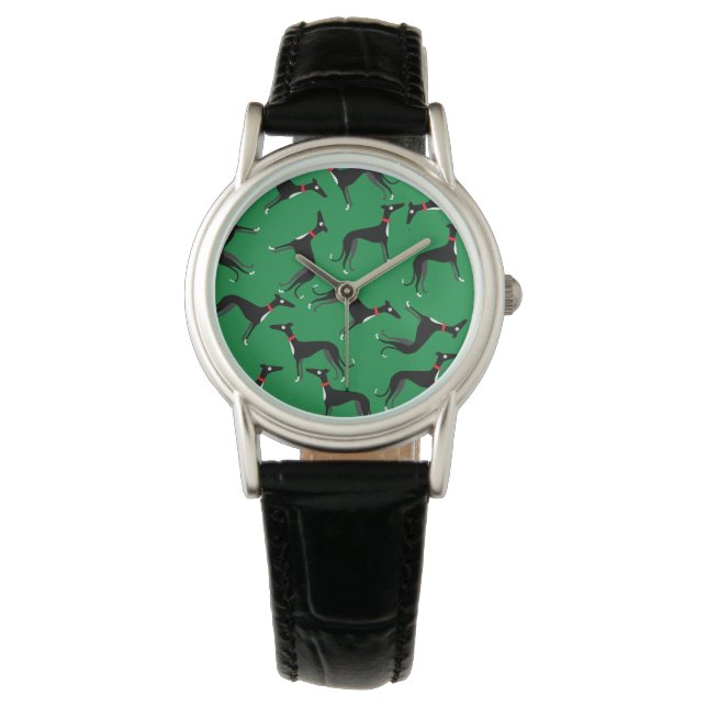 Crazy Hounds Horloge (Voorkant)