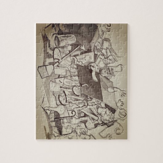 Crazy House Puzzel Legpuzzel (Verticaal)