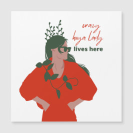 Crazy hoya dame woont hier grappig Plant hobby