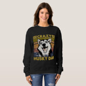 Crazy Husky Pap Trui (Voorkant volledig)