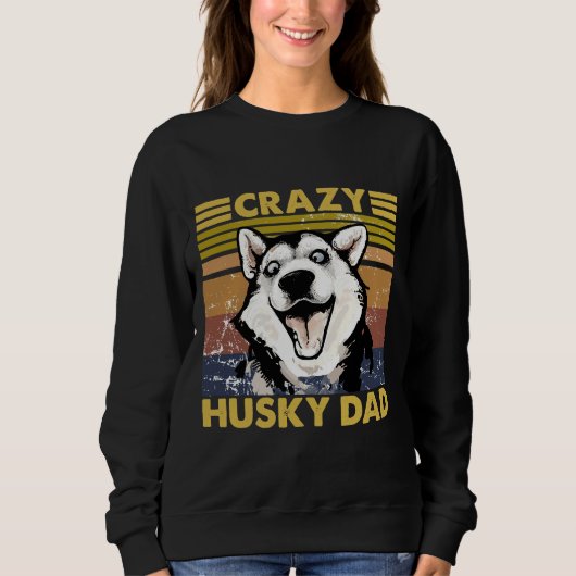 Crazy Husky Pap Trui (Voorkant)