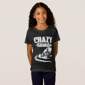 Crazy Iguana Lady T-shirt (Voorkant volledig)