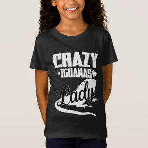 Crazy Iguana Lady T-shirt