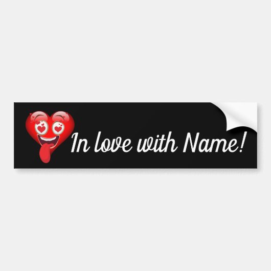 Crazy in Love Bumpersticker (Voorkant)