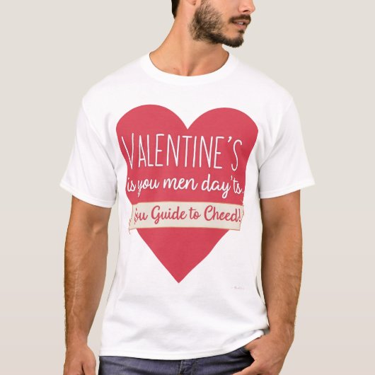 Crazy in Love Levendig Roze & Rode Pop Art Shirt (Voorkant)