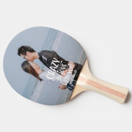 Crazy in Love Ping Pong Paddle Tafeltennisbatje