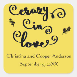 Crazy in Love - Square Sticker