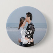 Crazy in Love with You Button Button (Voorkant)