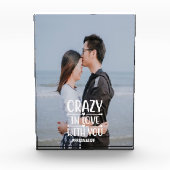 Crazy in Love You Photo Block Fotoblokken (Voorkant)