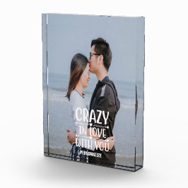 Crazy in Love You Photo Block Fotoblokken