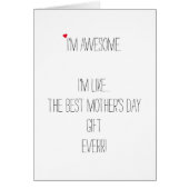 Crazy Insane Funny Humor Custom Moederdag Mam (Voorkant)