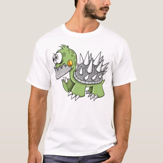 Crazy Insane War Turtle T-Shirt (Voorkant)