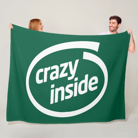 Crazy inside fleece deken (In situ)