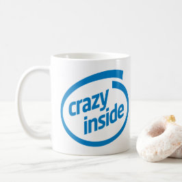 Crazy inside koffiemok