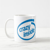 Crazy inside koffiemok (Links)